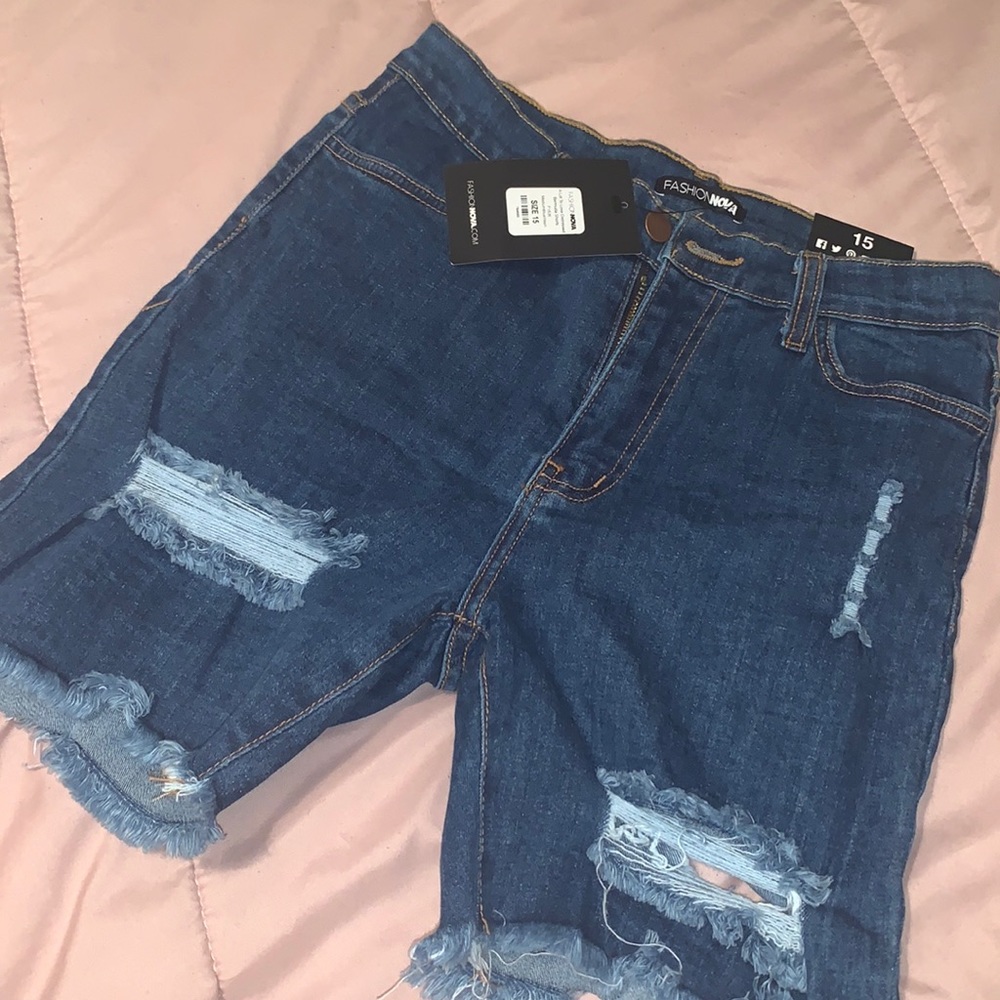 Distressed Shorts Amazing Stretch